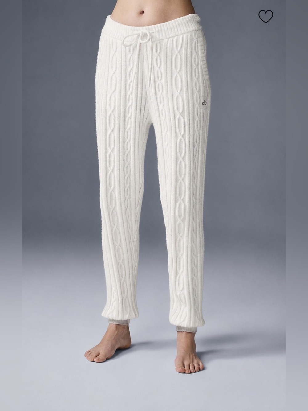 ALO Cable Knit Bliss Pant